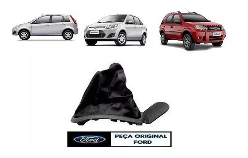 Coifa Alavanca Freio Mão Console Ford Fiesta / Ecosport