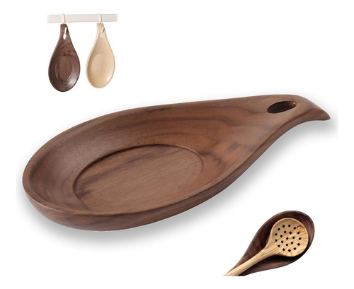 Descansa Cucharas De Madera Para Cocina, Soporte De Cuchara