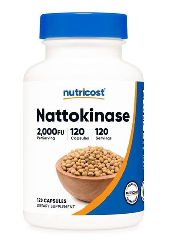 Original Nutricost Nattokinase Nattokinasa 2,000fu, 120 Cap