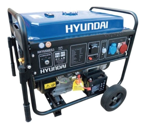 Planta Hyundai Hyld6000cl 5500watt Máx. Arranque Eléctrico