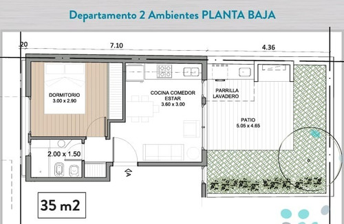 Imagen 2 de 5 de Mdq - Unidades De 2 Amb. A Estrenar ! Solís 5219 Con Balcón Al Frente