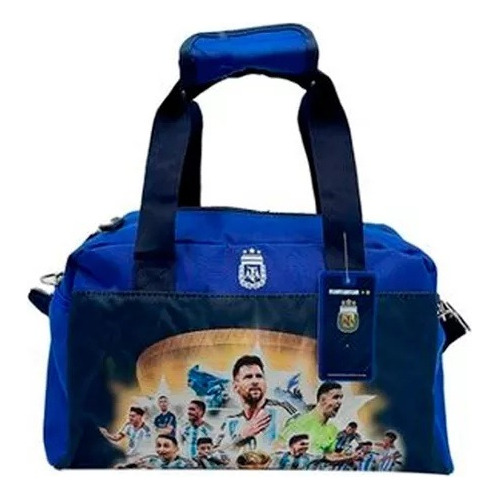 Bolso Deportivo Argentina Licencia Oficial De Mano Futbol