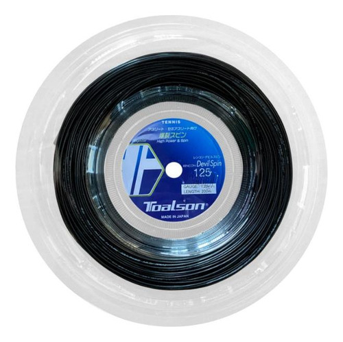 Cuerda De Tenis Toalson Rencon Devil Spin 1,25 Rollo 200m