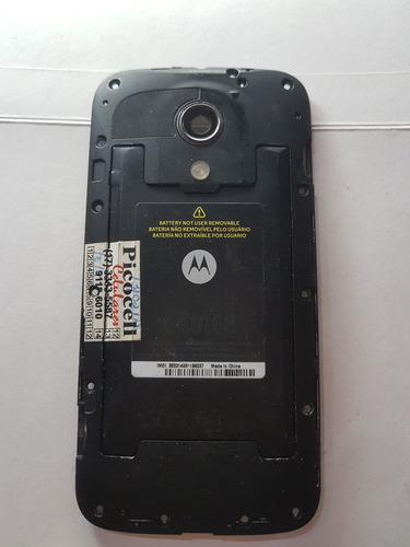 Carcaça Traseira Motorola Moto G1 Xt 1039 Não Serve Em Todos