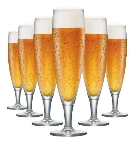 Imagem 2 de 6 de Jogo Taças Ritzenhoff Cristal Cerveja Sokata P 265ml 6 Pcs