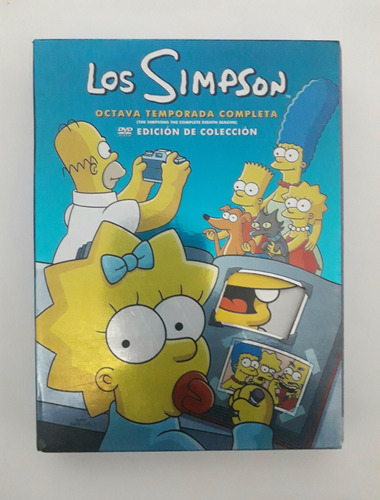 (usado) Dvd Los Simpsons Octava Temporada Completa 