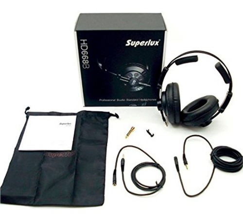 Auriculares Superlux HD668B negro
