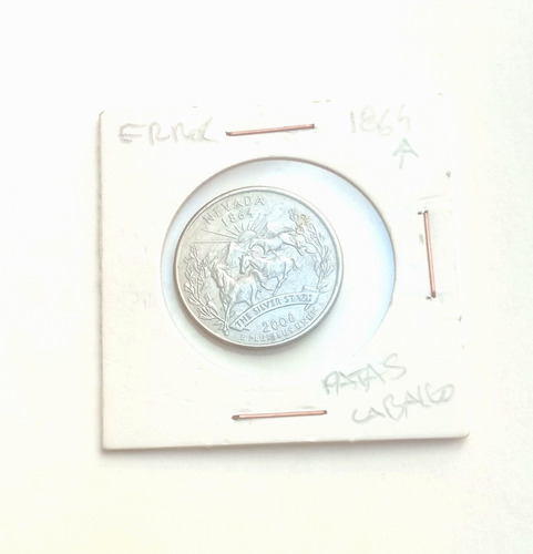 Monedas Un Cuarto De Dólar Coleccionables Con Errores (Usado)