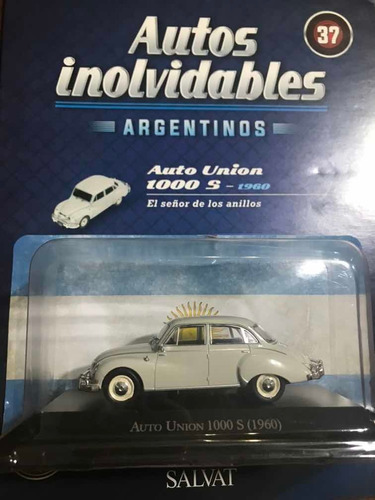 Auto Inolvidable Auto Union 1000 S 1960