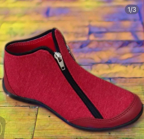 Imagen 4 de 9 de Zapatillas Botita Te Para Tres Diseños Unicos Modernos Liso