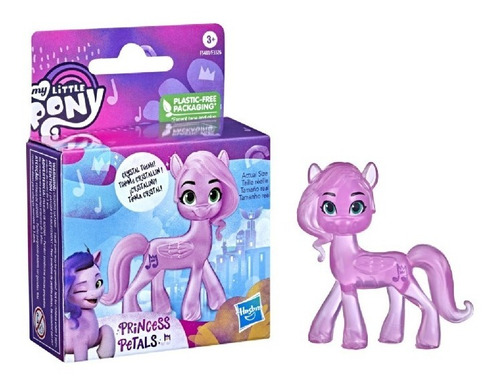 My Little Pony  , Pony Con Tema Cristal 6 Cm Princess Petals