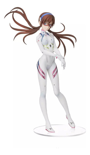 Boneco Super Premium da Sega: Evangelion Mari Makinami Ed Color