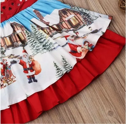 Vestido de Natal para boneca reborn