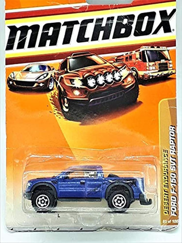 Matchbox 2010 desierto Endurance Ford F-150 svt Raptor 85/10