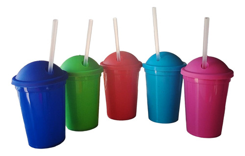 Vaso Plastico Milkshake Para Souvenir Pack X20