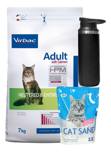 Alimento Virbac Hpm Gato Adulto 7kg Mas Regalos