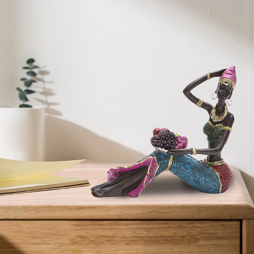 Exquisitas Figuras Africanas Para Mujer, Artesanía, Hogar,