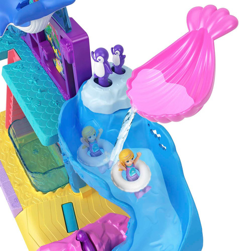 Conjunto de Acuario Polly Pocket Pollyville con Shani, con D