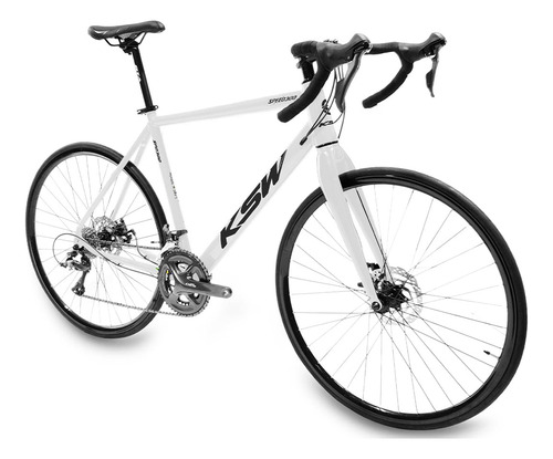 Bicicleta Speed Road Aro 700 Ksw Com Shimano Claris 2x8 16v