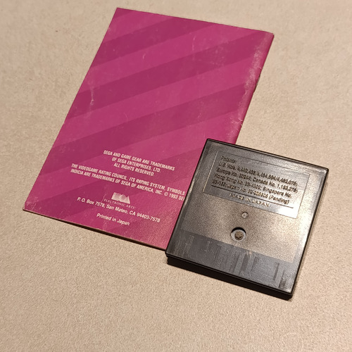 Sega Game Gear Juego Fifa Soccer Con Manual Original (Usado)