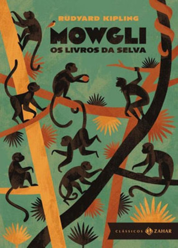 Mowgli: Edição Bolso De Luxo: Os Livros Da Selva, De Kipling, Rudyard. Editora Classicos Zahar, Capa Mole Em Português