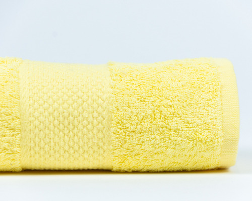 Toalla De Manos Imperial, Color Amarillo,