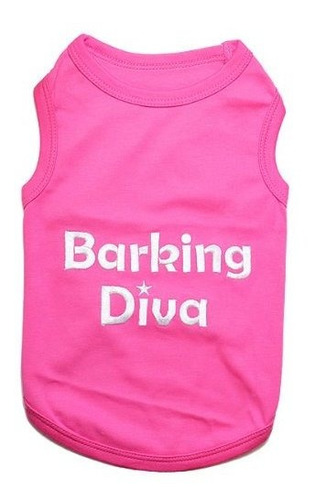 Camiseta Para Perro O Gato Parisian Pet Barking Diva, M