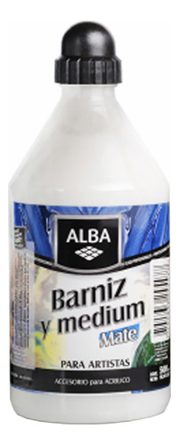 Barniz Medium Mate Alba - 500ml