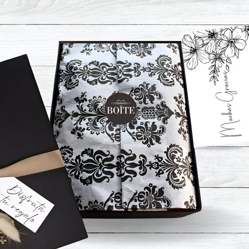 Regalo Gourmet Box Vino Trumpeter Cumpleaños Empresarial Negro