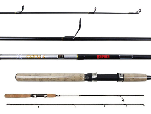 Vara Rapala Corux (1,95m) 6-10lbs - Cor195m - 2 Partes