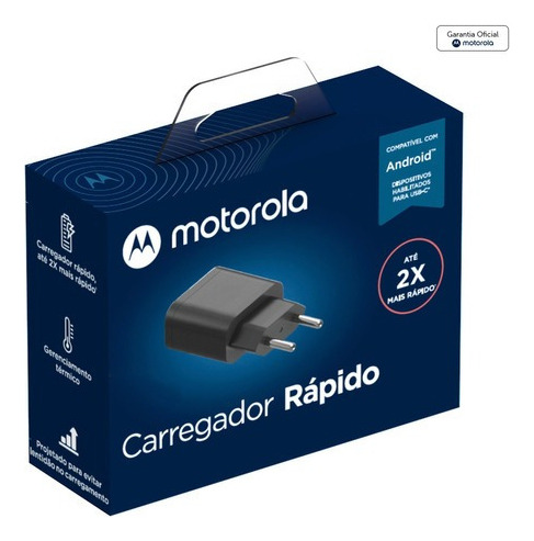 Carregador De Parede Motorola Rápido10w - Sem Cabo