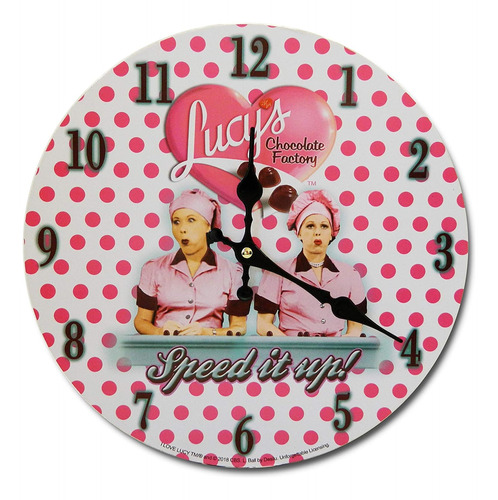 I Love Lucy Clock - Fábrica De Chocolate