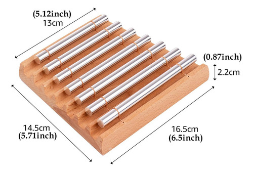 Meditación Musical Chime Wind Chimes Hand Chime 7 Tono