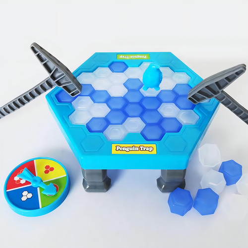 Jogo Pinguim Quebra Gelo Clássico Infantil Brinquedo