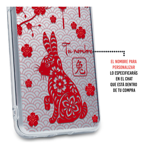 Funda Para Zte Horóscopo Chino Conejo Con Tu Nombre
