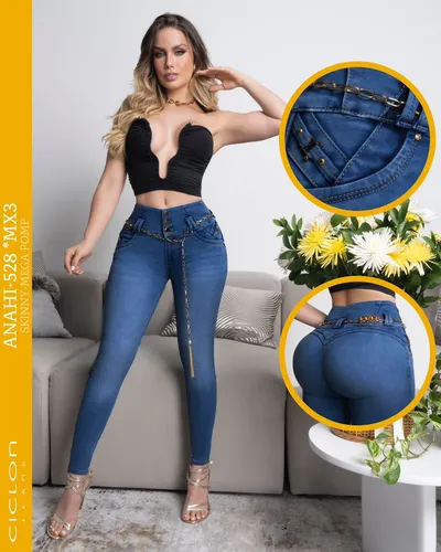 Pantalones strech mujer hotsell