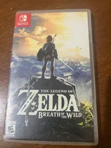 Comprar Legend Of Zelda Breath Of The Wild Nintendo Switch Físico