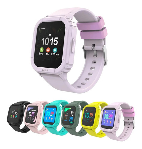 Reloj Inteligente Smartwatch Lila Niños Cubitt Junior Ctjr-3