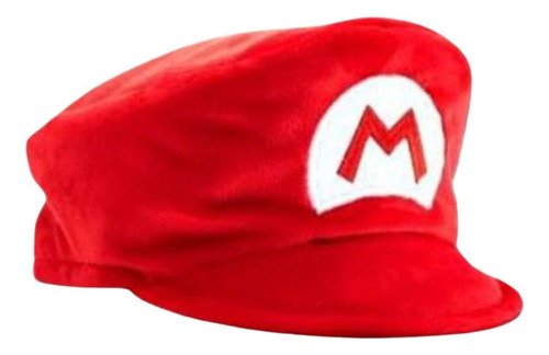 Gorra Mario Bros Importada Peluche Mario Bros