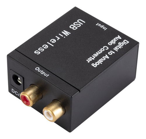 3 Convertidor De Audio Digital A Analógico, Toslink Coaxial
