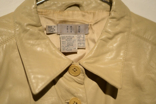 Campera De Cuero De Mujer De Canada