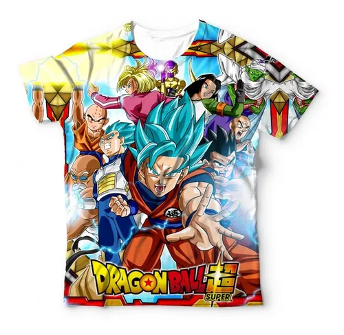 Camisa Camiseta Blusa Dragon Ball Super Universo 7