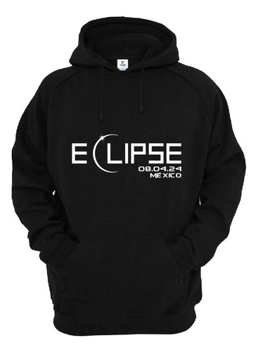 Sudadera Hoodie Eclipse Mexico - Full Solar - Abril Del 2024