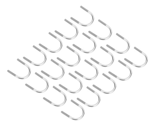 Juego De 20 Piezas En Forma De U De Acero Inoxidable 304 M6x