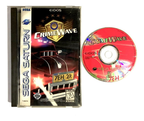 Crimewave - Juego Original Para Sega Saturn Ntsc Crime Wave