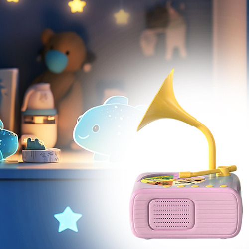 Gramófono Infantil, Fonógrafo Educativo Para Niños Rosa