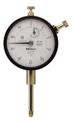 Mitutoyo 2776a Dial Indicator,0 To 1 In,0-50 Aan