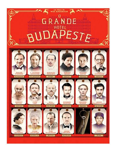 Dvd Grande Hotel Budapeste - Wes Anderson