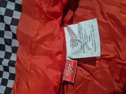 Bolsa De Dormir De Los Cars Rojo Derecho (Usado)