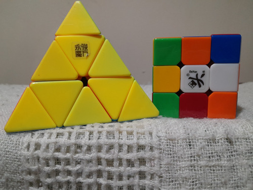 Cubos  Dayan,  Piramide Yulong Stickerless. Originales!